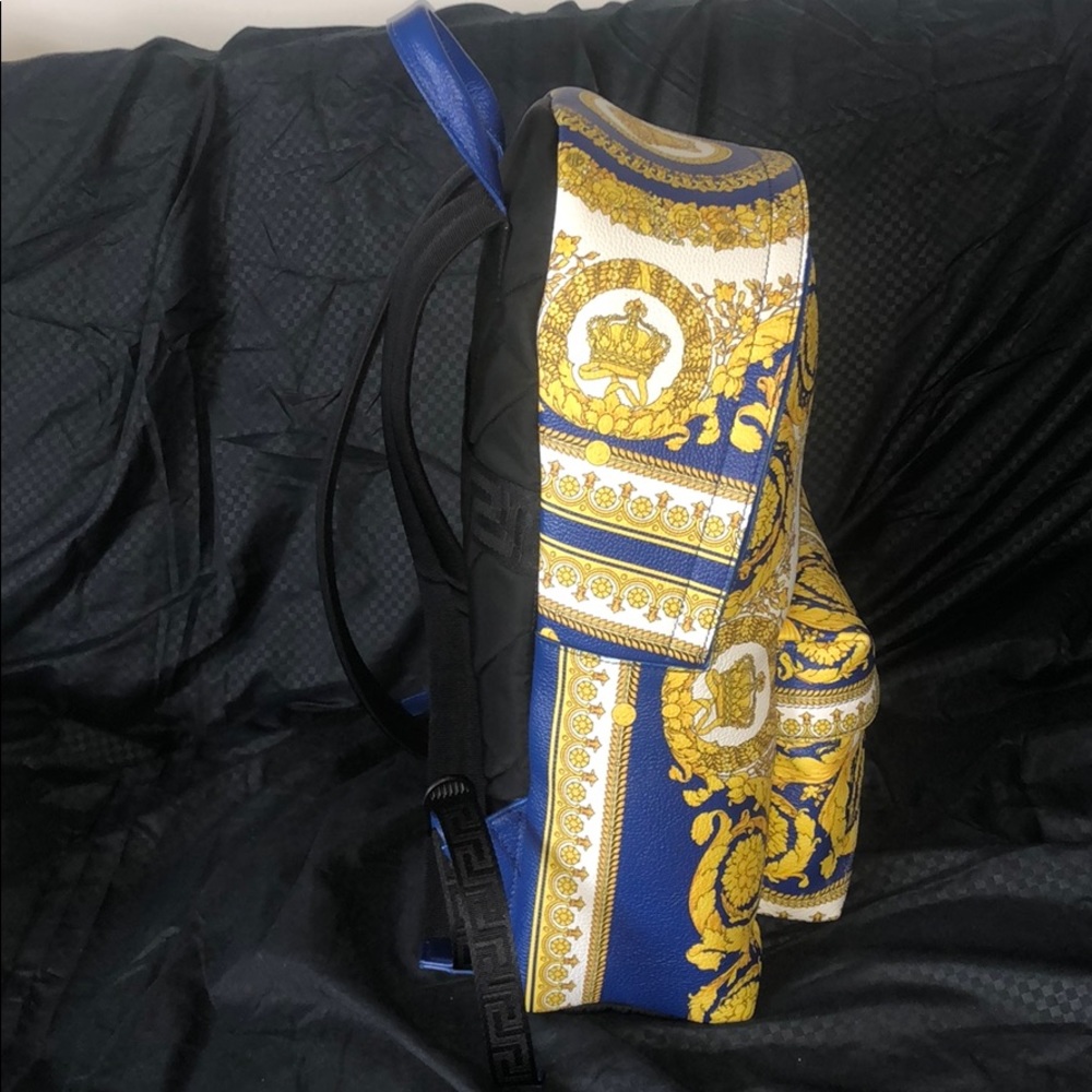 Versace unisex nylon street style backpack - Picture 3 of 5